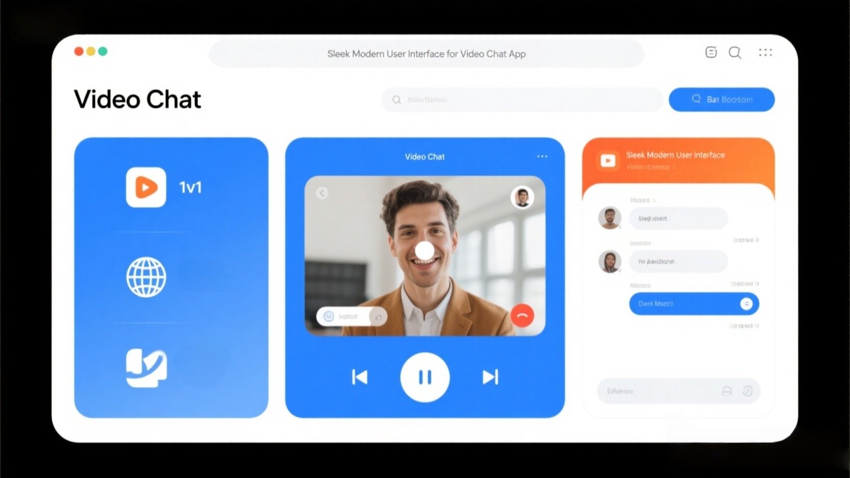 People from different countries video chatting on a smartphone.