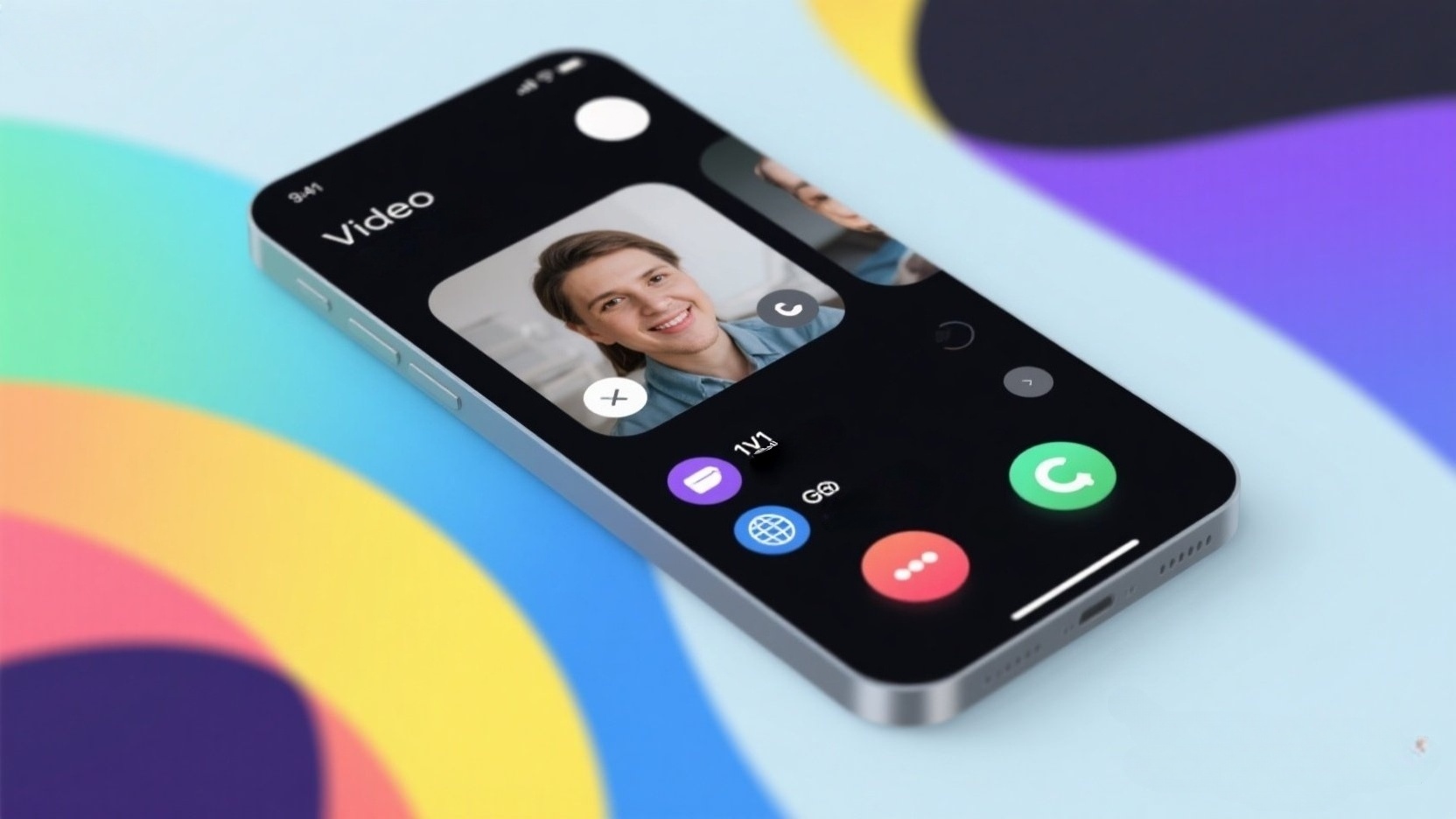 Interactive video chat with fun quizzes and filters.