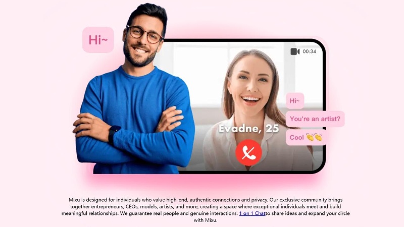 Mixu makes 1v1 chats fun, interactive, and private.