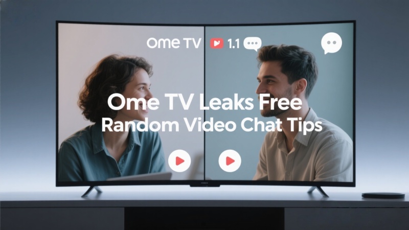 OmeTV random video chat interface for meeting global users