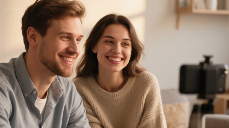 Users enjoying private 1 on 1 live sex video chat on various devices