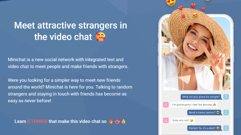 Conecta con gente nueva al instante, cuando quieras.