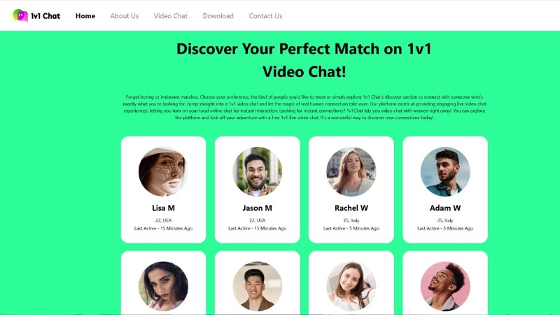 A colorful homepage lets you access all features with a simple click.