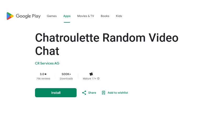 Chatroulette permite chats de vídeo um-a-um instantâneos com estranhos ao redor do mundo.
