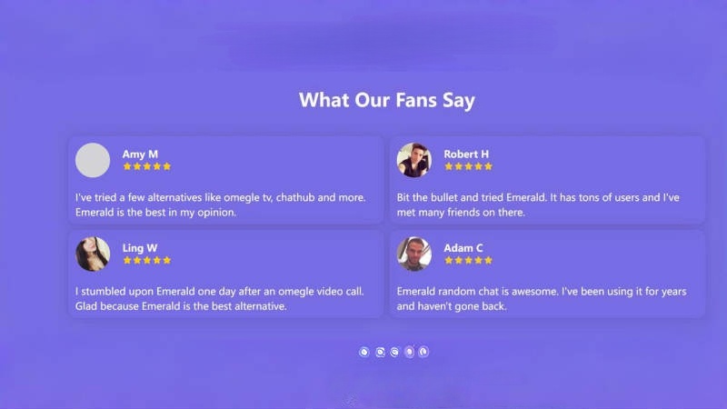 See real user reviews directly on the website.
