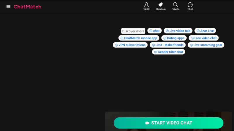 Chatmatch 1v1 video chat in action, connecting people instantly around the world